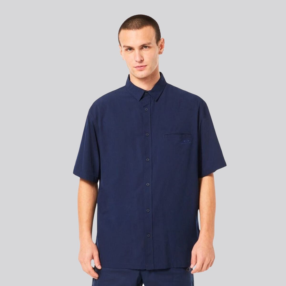 OAKLEY - Camisa Hombre All Day Rc Oakley Team Navy