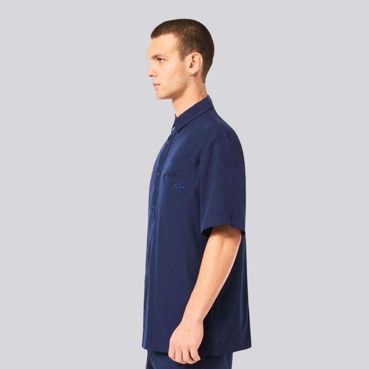 OAKLEY - Camisa Hombre All Day Rc Oakley Team Navy