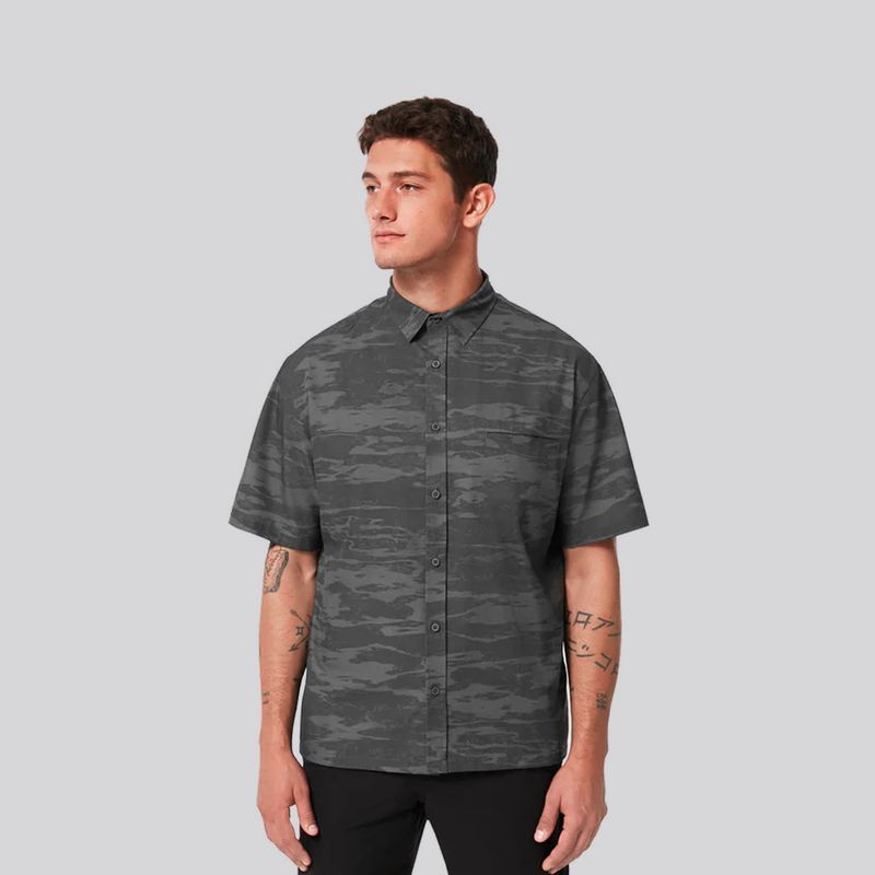 OAKLEY - Camisa Hombre All Day Rc Oakley Grey_.