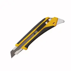 OLFA - Cuchillo Industrial Incrustación Antideslizante Seguro Automático 18 mm.