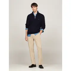 TOMMY HILFIGER - Pantalón Chino Denton Straight Fit Beige