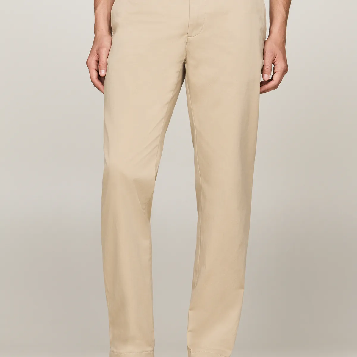 TOMMY HILFIGER - Pantalón Chino Denton Straight Fit Beige Tommy Hilfiger