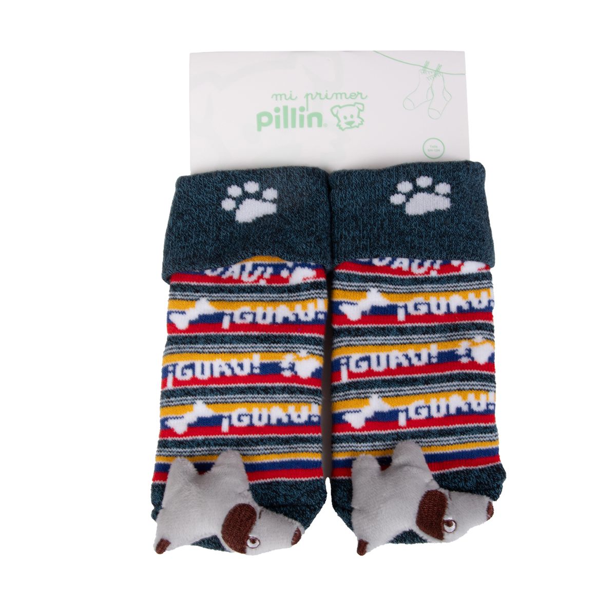 PILLIN - Calcetines Recién Nacido Niño Petroleo Pillin (PAB106-25PET )