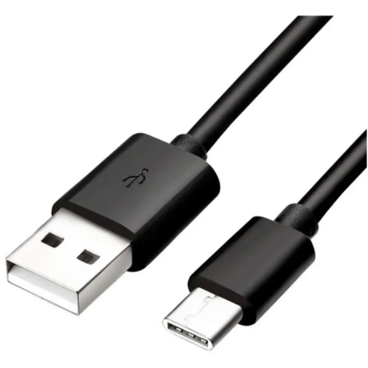 SAMSUNG - Cable Usb Negro Con Entrada Usb Salida Usb Tipo C