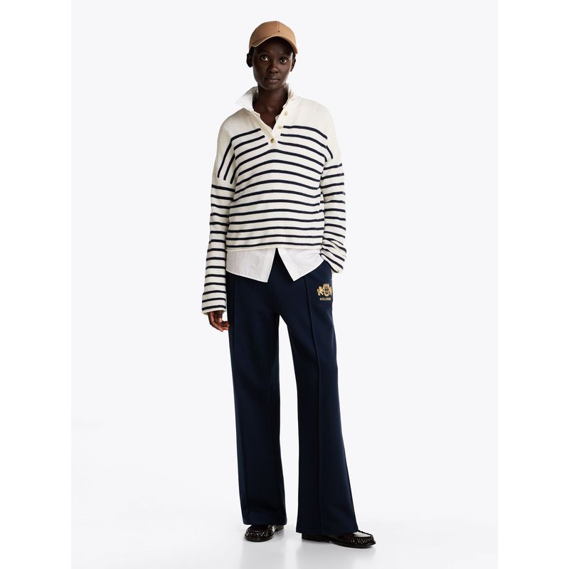 TOMMY HILFIGER - Joggers Varsity Graphic Con Logo Azul Tommy Hilfiger