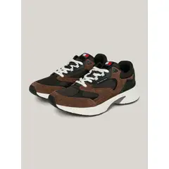 TOMMY HILFIGER - Zapatillas Coney Suede Café Tommy Jeans