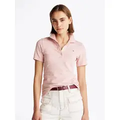 TOMMY HILFIGER - Polo 1985 Collection Slim Fit Rosado