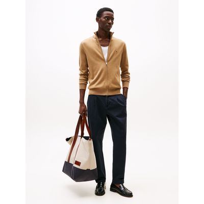 Imagen 2 del producto Sweater Essential Cotton Con Cierre Café