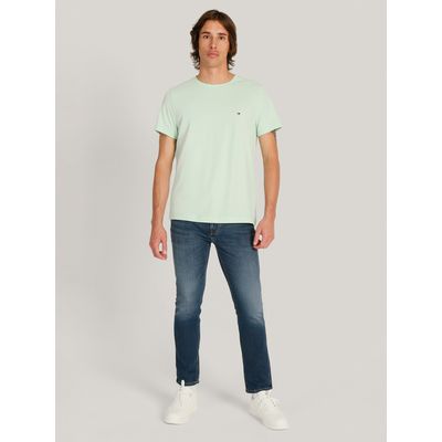 Imagen 2 del producto Polera Essential Cotton C-Neck Slim Fit Verde