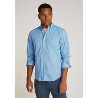 Camisa Solid Poplin Regular Fit Celeste