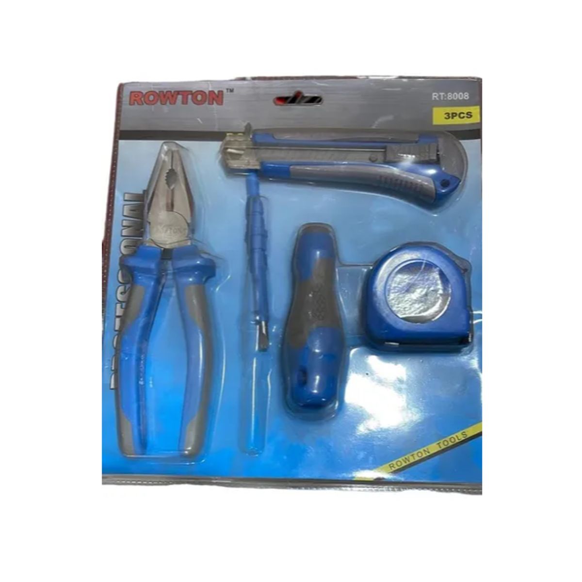 GENERICO - Kit De Alicate Destornillador 2 En 1 Huincha Cutter Rowton