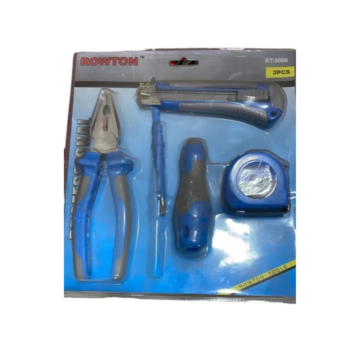 GENERICO - Kit De Alicate Destornillador 2 En 1 Huincha Cutter Rowton