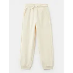 TOMMY HILFIGER - Joggers De Niña Relaxed Con Logo Beige