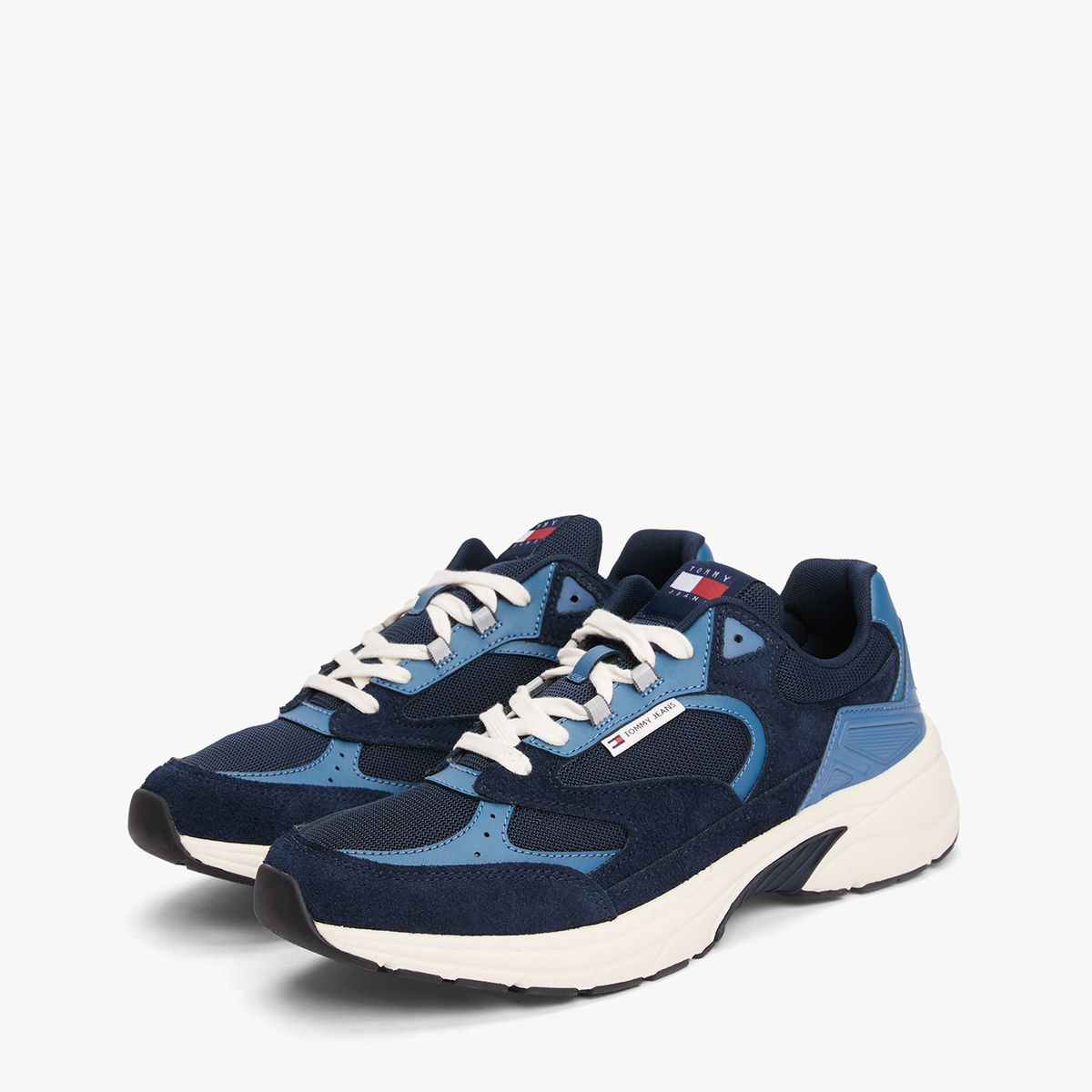 TOMMY HILFIGER - Zapatillas Coney Suede Azul Tommy Jeans