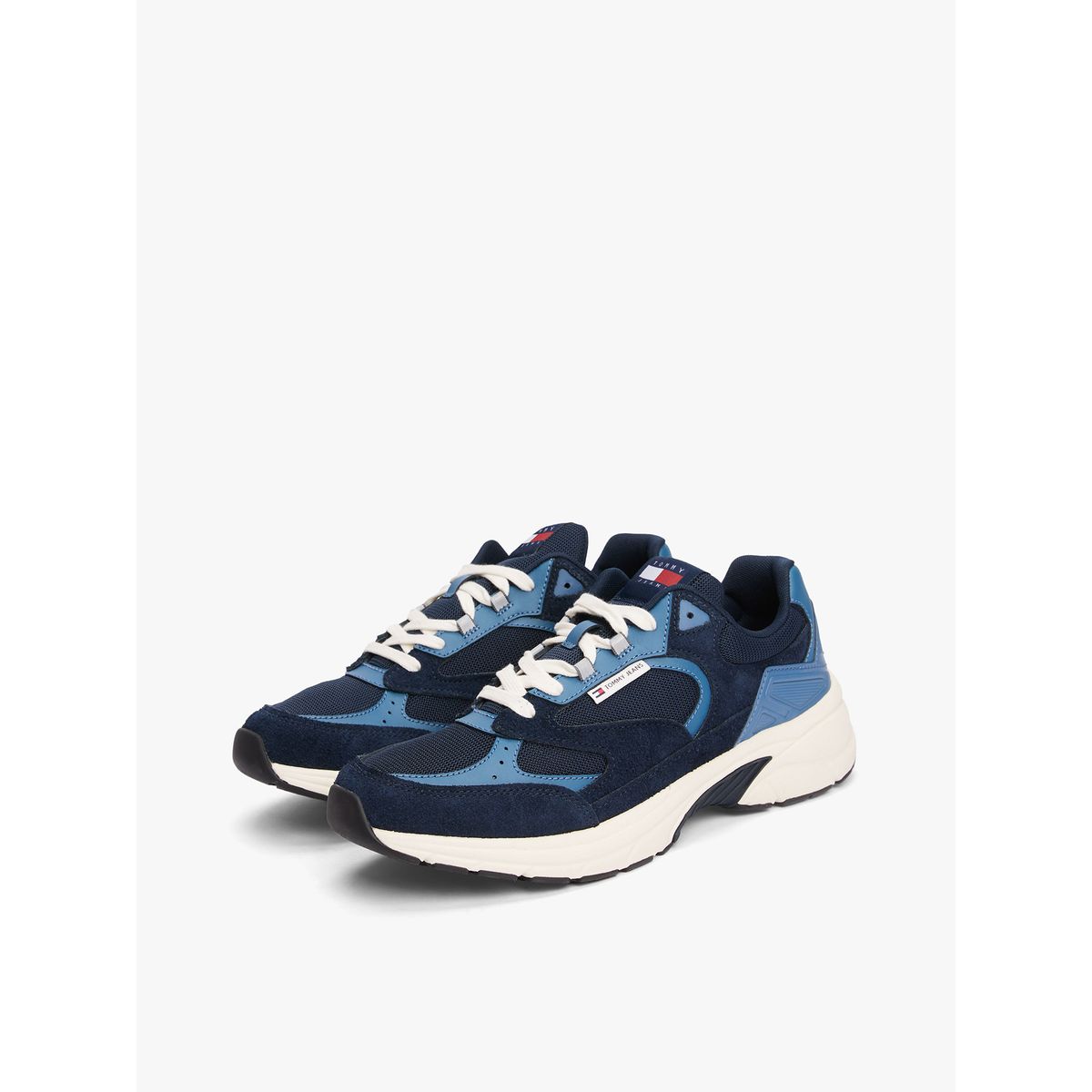 TOMMY HILFIGER - Zapatillas Coney Suede Azul Tommy Jeans