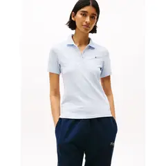 TOMMY HILFIGER - Polo 1985 Collection Slim Fit Celeste