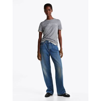 Imagen 2 del producto Polera Signature Con Logo Gris