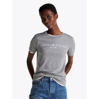 Polera Signature Con Logo Gris