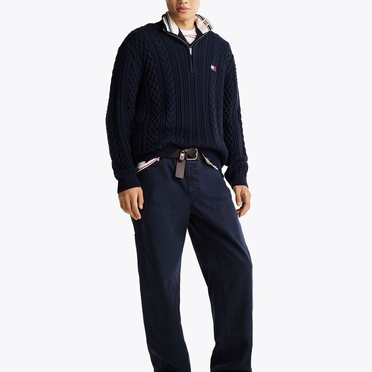 TOMMY HILFIGER - Zapatillas Coney Suede Gris Tommy Jeans