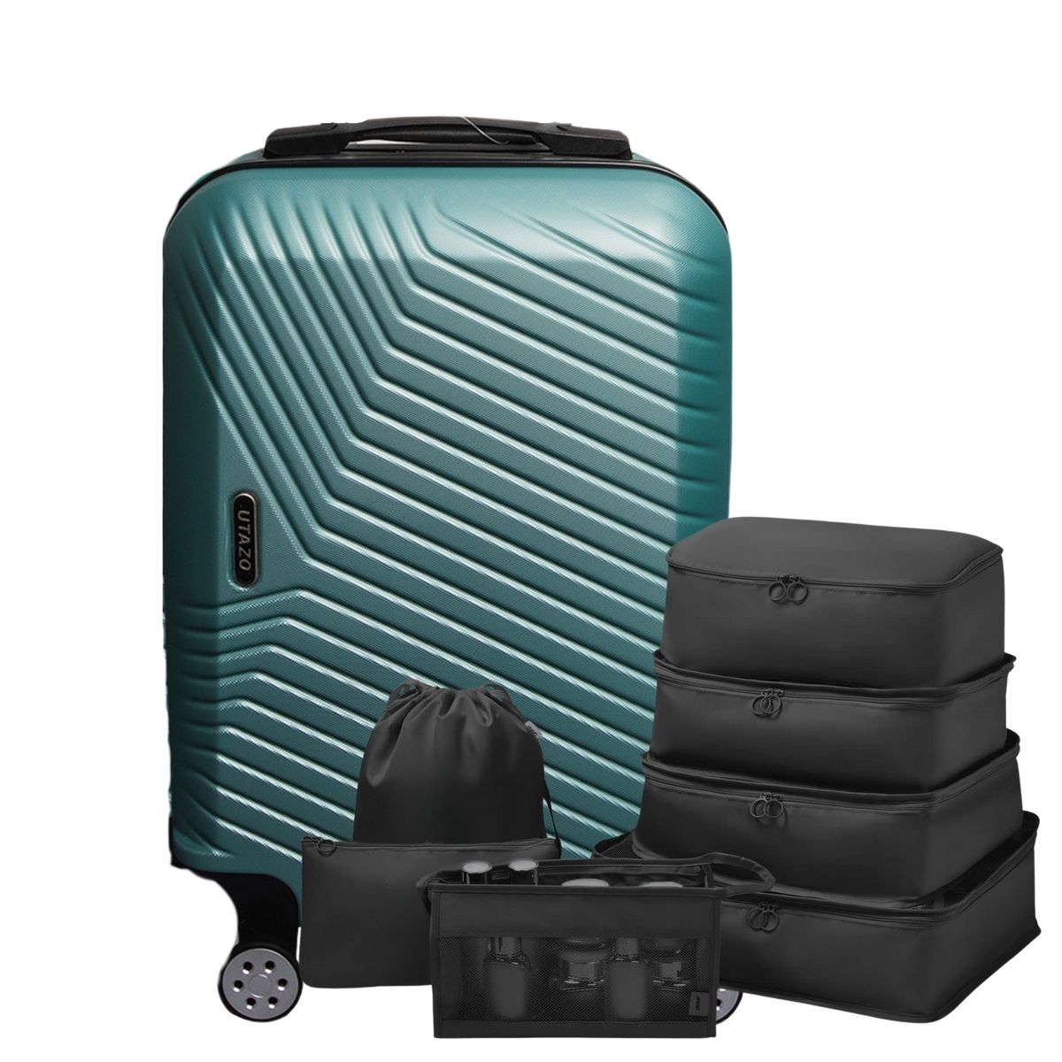 GENERICO - Maleta Cabina Utazo Carry On 10kg + Set Bolsa Organizadora