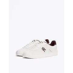 TOMMY HILFIGER - Zapatillas Color Block Monogram Blanco