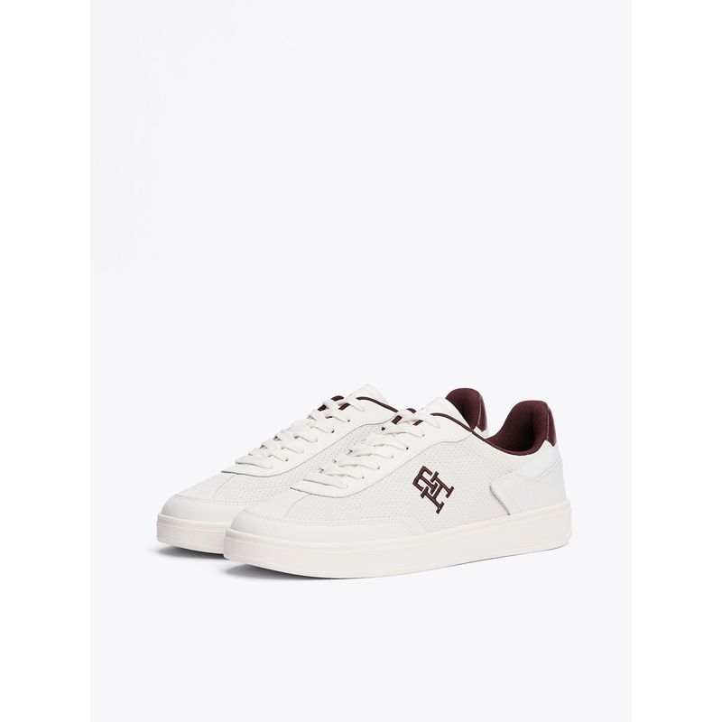 TOMMY HILFIGER - Zapatillas Color Block Monogram Blanco Tommy Hilfiger