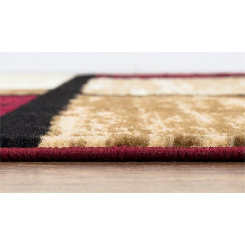 GENERICO - Alfombra Medio Oriente Princesa 240x310 Rojo