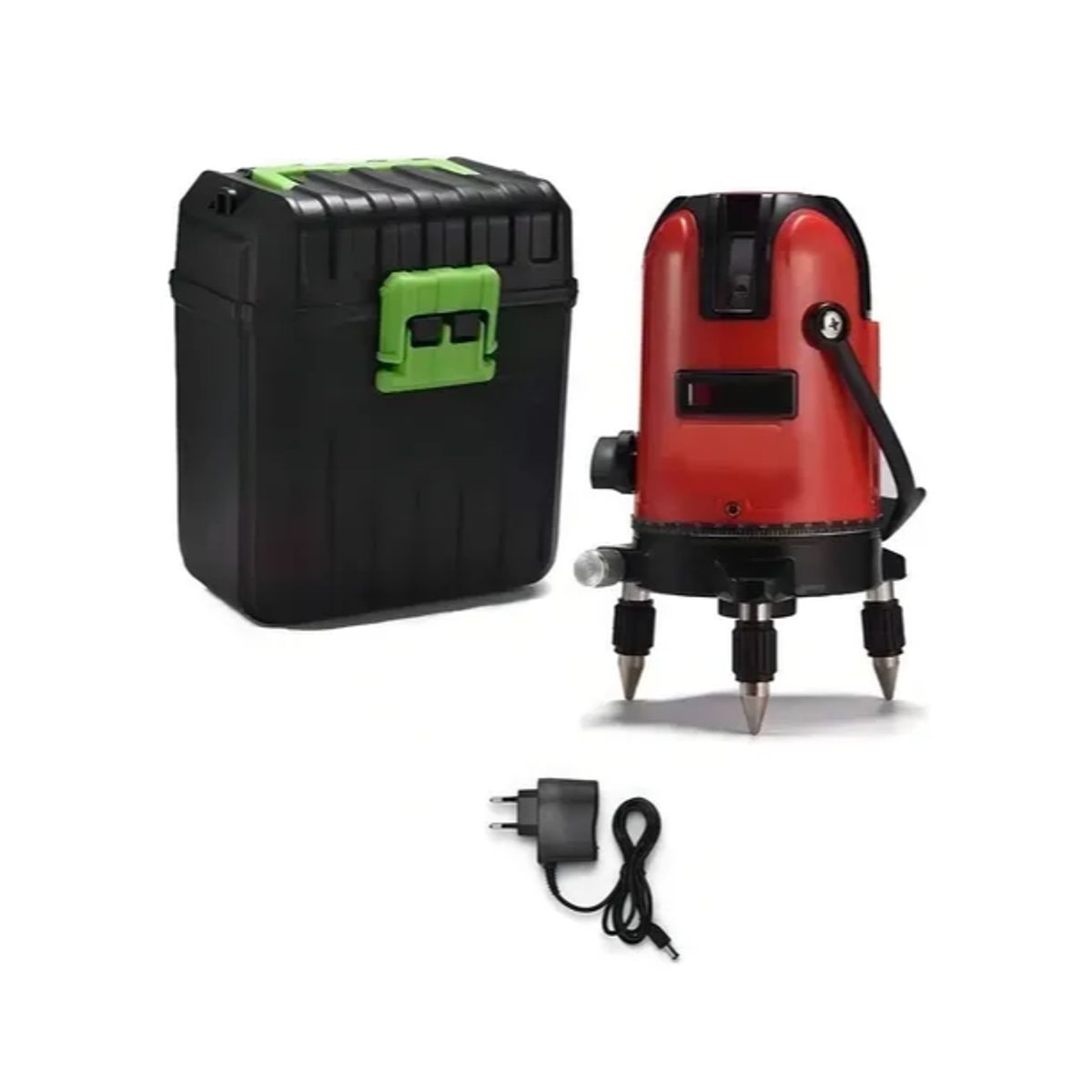 GENERICO - Nivel Láser Rotación 360 Negro Nivelador