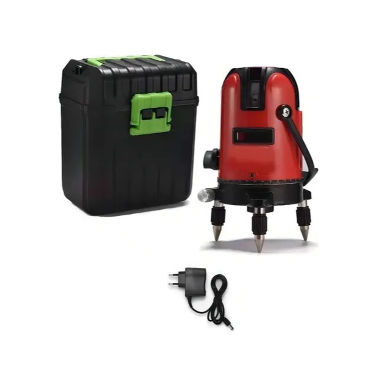 GENERICO - Nivel Láser Rotación 360 Negro Nivelador