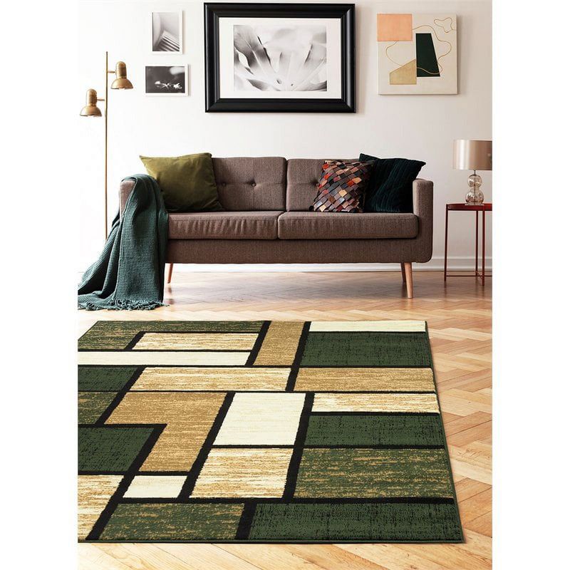 GENERICO - Alfombra Medio Oriente Princesa 240x310 Verde