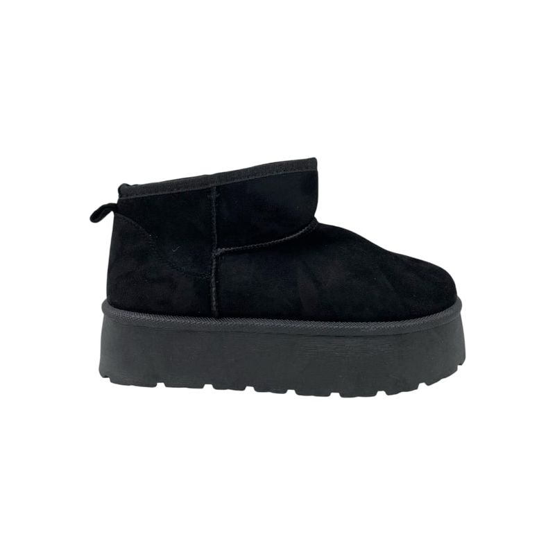 HERIEL - Bota Pantubota Negra Chiporro Mujer.