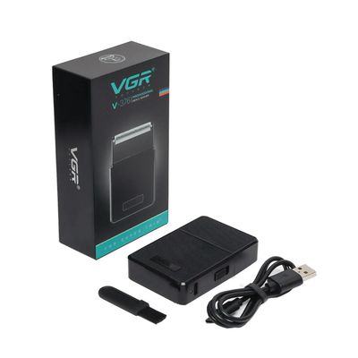 Imagen 2 del producto Afeitadora Eléctrica Hombre Portatil 2en1 Trimmer V-376