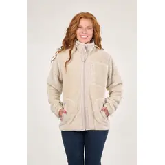 POLEMIC - Poleron polar mujer Shaggy cuello alto VW8760