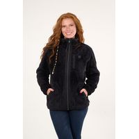 Poleron polar mujer Shaggy cuello alto VW8760