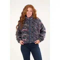 POLEMIC - Poleron Sherpa Full zipper cuello alto VW8764 Polemic.