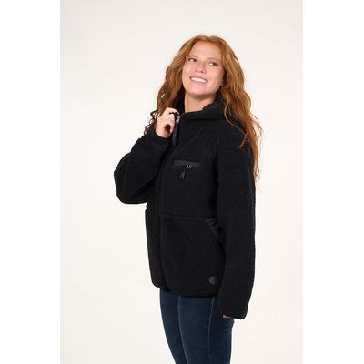 Imagen 2 del producto Poleron Sherpa mujer Full zipper y capucha VW8765