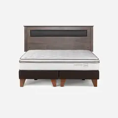 ROSEN - Cama Europea Classique+ 2 Plazas 150x200 cm+Respaldo Ferrara