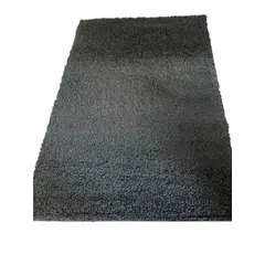 GENERICO - Alfombra Medio Oriente Shaggys 155x245 Negro