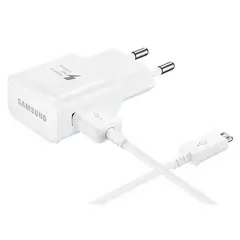 SAMSUNG - Cargador V8 Micro Usb Blanco 1 Metro