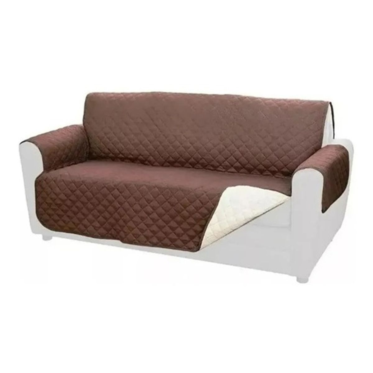 GENERICO - Funda Para Sillón 3 Cuerpos Genérica Textil 1 Unidad Mascota