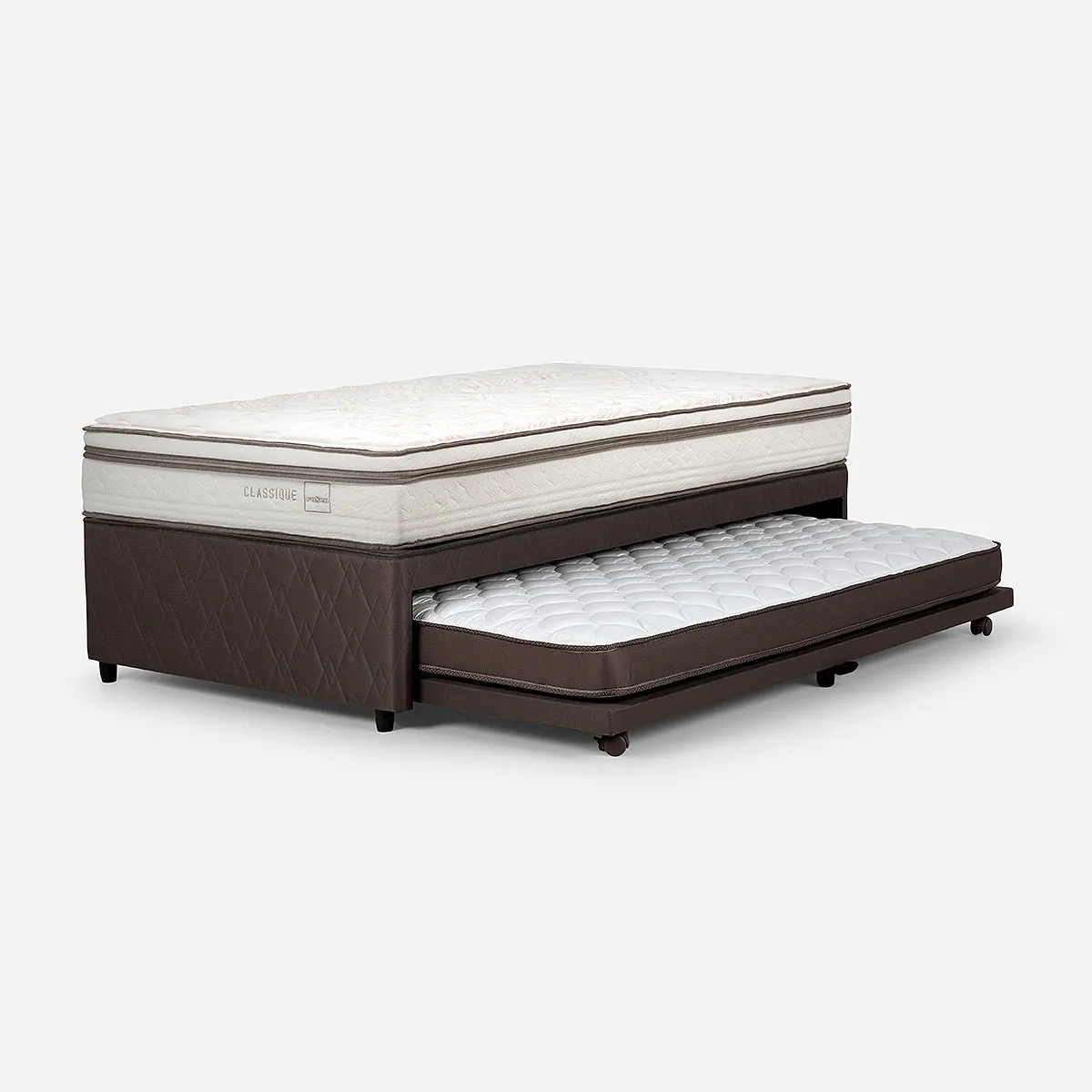 ROSEN - Diván Cama Classique+ Base Independiente 1,5 Plz 105x200 cm