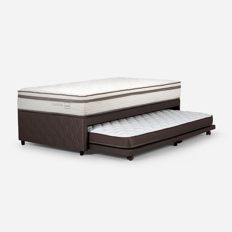 ROSEN - Diván Cama Classique+ Base Independiente 15 Plz 105x200 cm