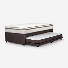 ROSEN - Diván Cama Classique+ Base Independiente 15 Plz 105x200 cm