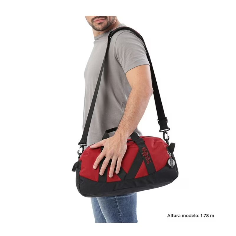 TOTTO - Bolso Deportivo Viaje Gym Unisex Totto Rojo