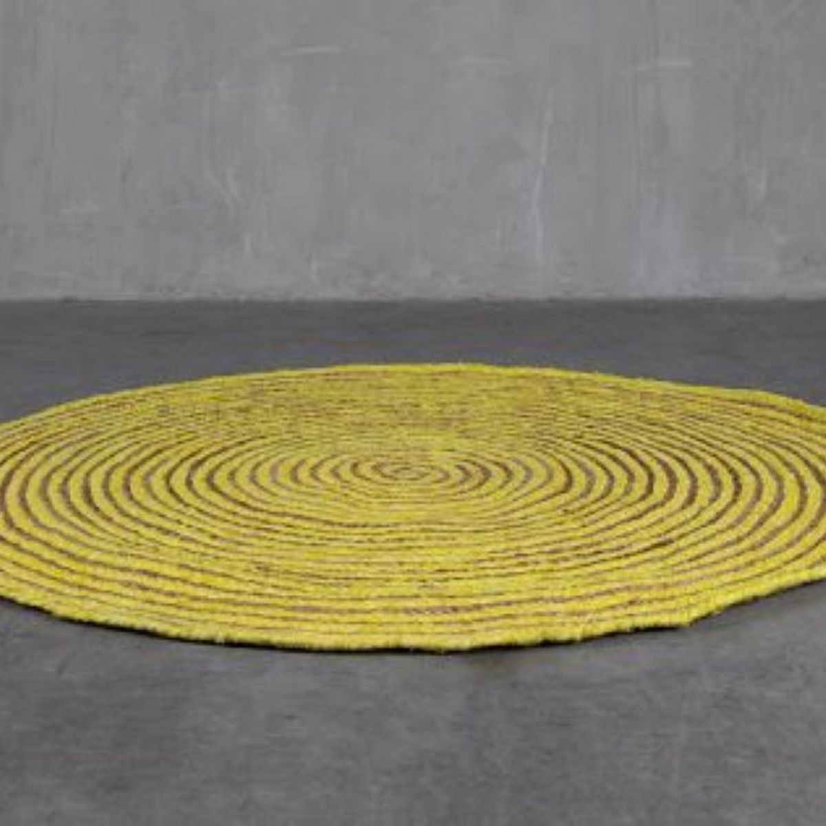 DECOMUEBLES - Alfombra el Circulo Amarillo