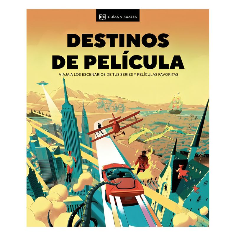 TOP10BOOKS - LIBRO DESTINOS DE PELÍCULA / AUTORES DK /  DK