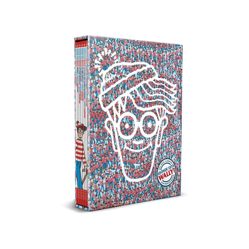 TOP10BOOKS - LIBRO ¿DONDE ESTA WALLY? ESTUCHE 7 TITULOS / MARTIN HANDFOR /  B DE BLOK