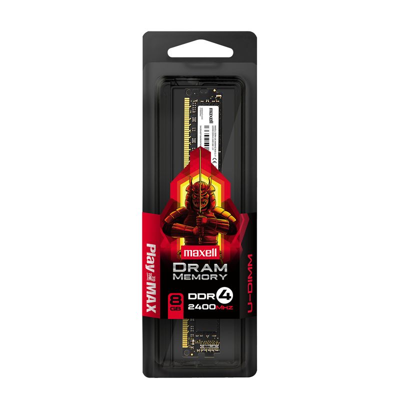 MAXELL - Memoria RAM DDR4 UDIMM 8GB 2400MHz Maxell