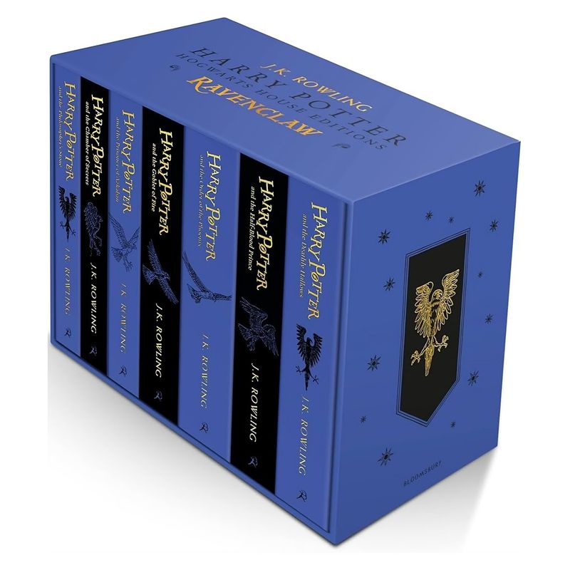 TOP10BOOKS - LIBRO ESTUCHE BIBLIOTECA RAVENCLAW / J. K. ROWLING /  SALAMANDRA BOLSILLO