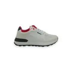 HERIEL - Zapatilla Blanca Plataforma Hombre